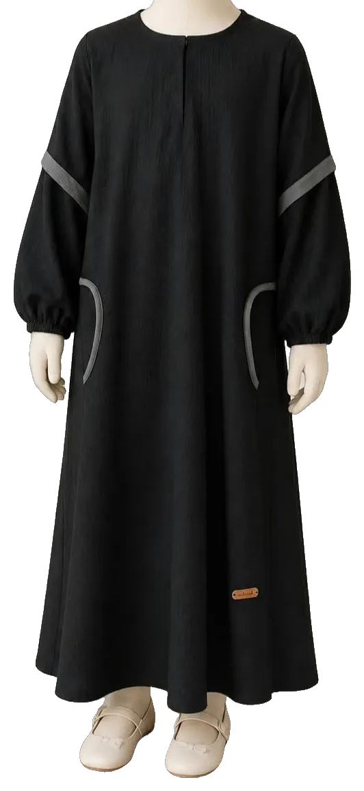 Airflow Black abayah