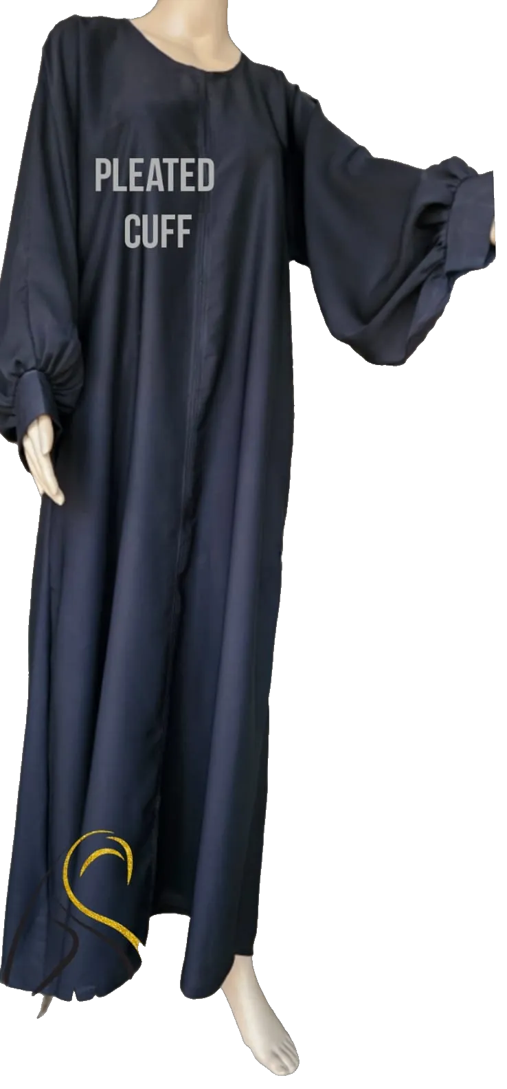 Pleated Cuff abayah